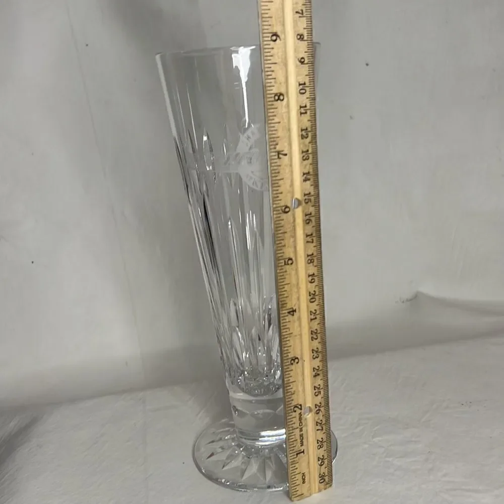 Michelob Beer Glass Championship At Kingsmill Crystal Diamond Cut Starburst Used